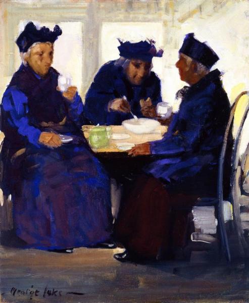 Tea Party by George Benjamin Luks