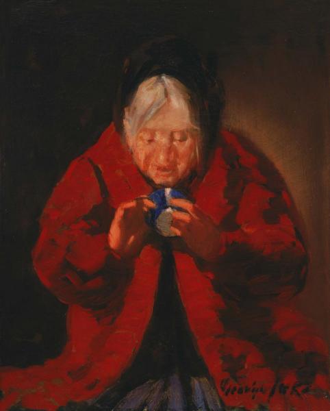 Telling Fortunes by George Benjamin Luks