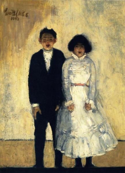 The Amateurs by George Benjamin Luks