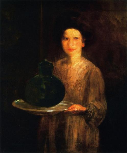 The Pawnbroker's Daughter by George Benjamin Luks Oil Painting Reproductions