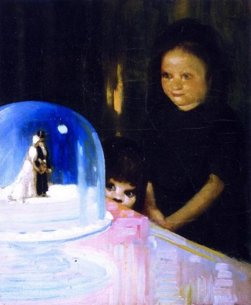 The Wedding Cake by George Benjamin Luks