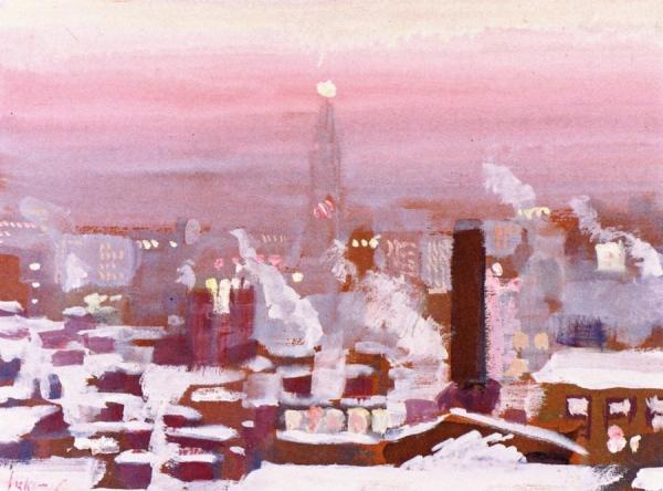 View From The Studio by George Benjamin Luks