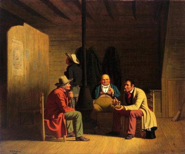 Country Politician by George Caleb Bingham