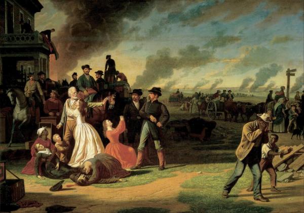 Martial Law by George Caleb Bingham Oil Painting Reproductions