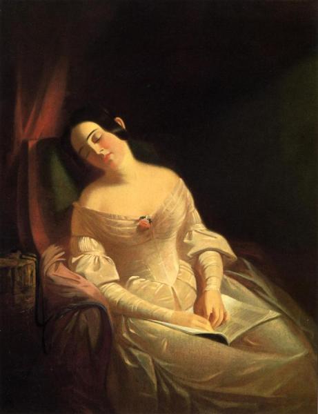 The Dull Story by George Caleb Bingham