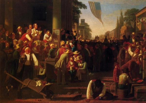 George Caleb Bingham The Verdict Of The People