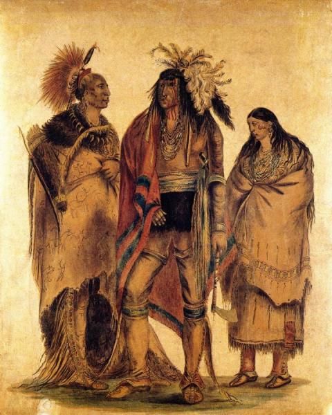 North American Indians by George Catlin
