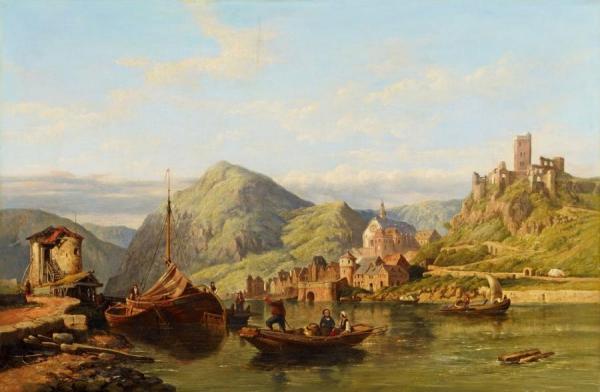 George Clarkson Stanfield Beilstein An Der Mosel