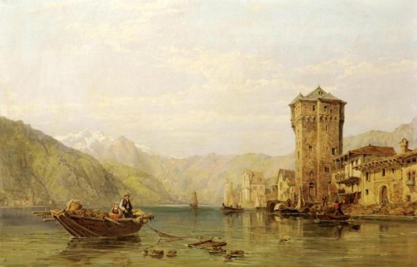 George Clarkson Stanfield Lago Lugano