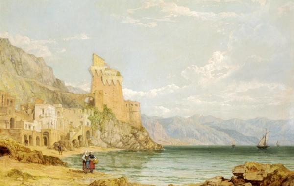 Palermo, Italy by George Clarkson Stanfield Oil Painting Reproductions