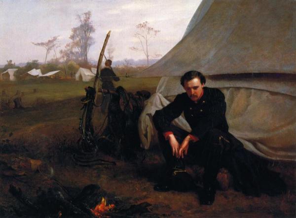 At The Front by George Cochran Lambdin