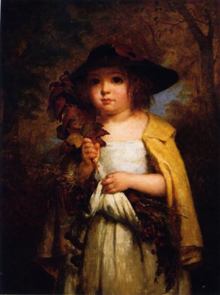 George Cochran Lambdin The Autumn Leaves