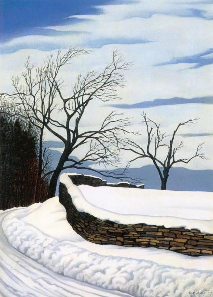 Where The Road Turns by George Copeland Ault
