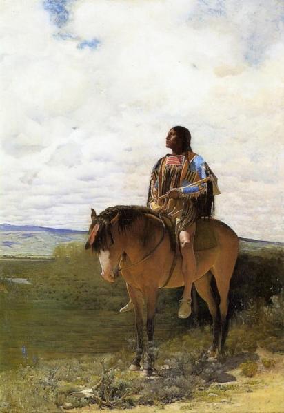The Sioux Brave by George De Forest Brush