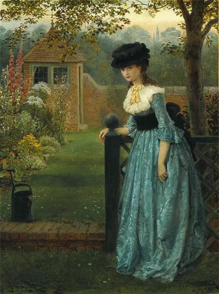 Clarissa by George Dunlop Leslie