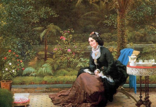 Five O'clock Tea by George Dunlop Leslie