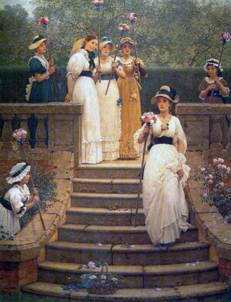 Rose Queen by George Dunlop Leslie