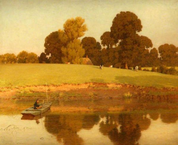 September Sunshine by George Dunlop Leslie