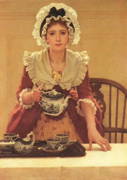 Tea by George Dunlop Leslie
