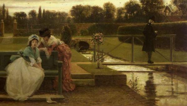 Ten Minutes To Decide by George Dunlop Leslie