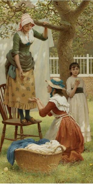 The Daughters Of Eve by George Dunlop Leslie