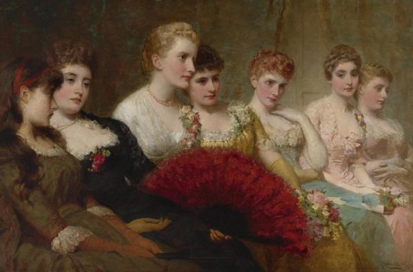 Fair Critics by George Elgar Hicks