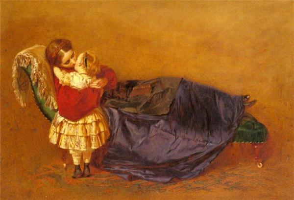 Mother And Child by George Elgar Hicks