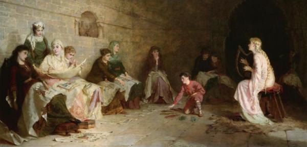 The Bayeux Tapestry by George Elgar Hicks