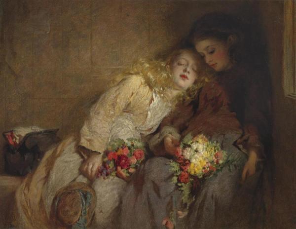 The Return Home by George Elgar Hicks Oil Painting Reproductions