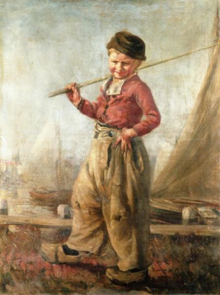 A Dutch Fisher-boy by George Fiddes Watt