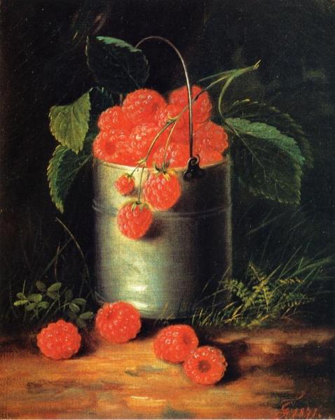 A Pail Of Raspberries by George Forster