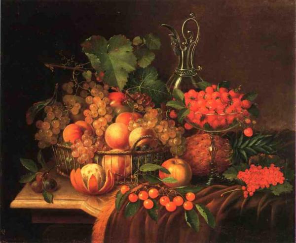 Still Life With Fruit by George Forster