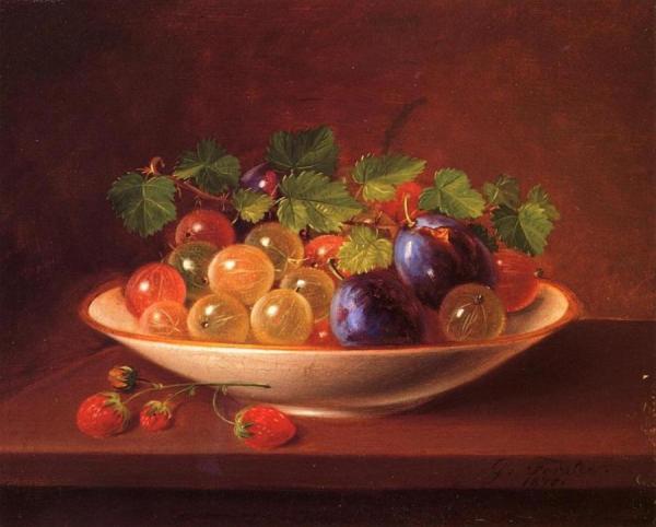Still Life With Fruit by George Forster