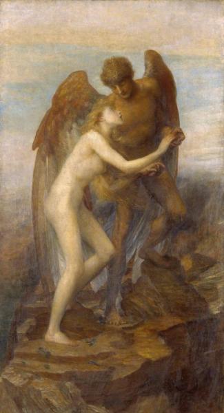 Love And Life by George Frederic Watts Oil Painting Reproductions