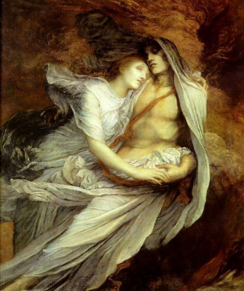 George Frederic Watts Paolo And Francesca