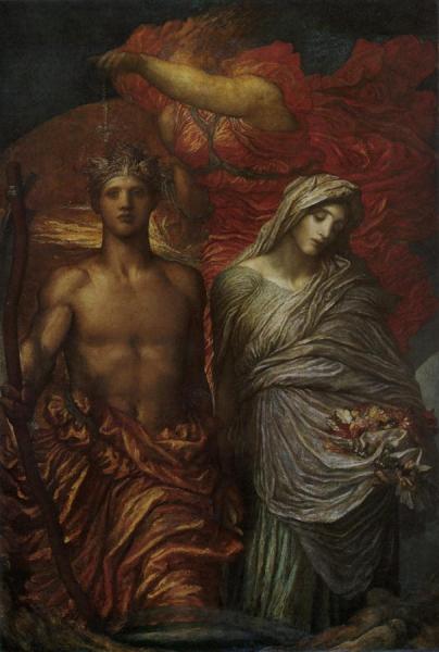 George Frederic Watts Time, Death And Judgement