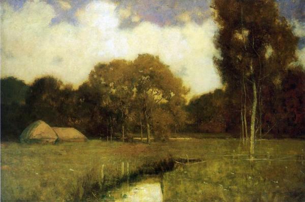 Near Barbizon by George Frederick Munn