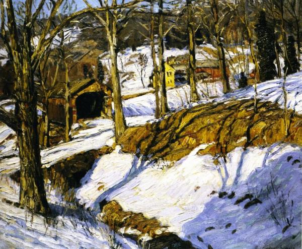 Covered Bridge by George Gardner Symons