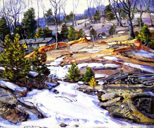 Early Snowfall by George Gardner Symons