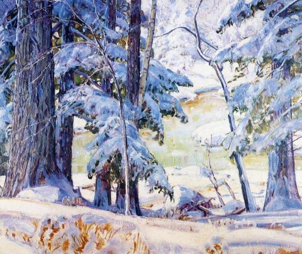 Silence And Evening Light by George Gardner Symons