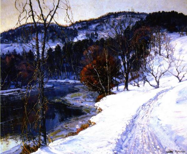 The Mountain Road by George Gardner Symons