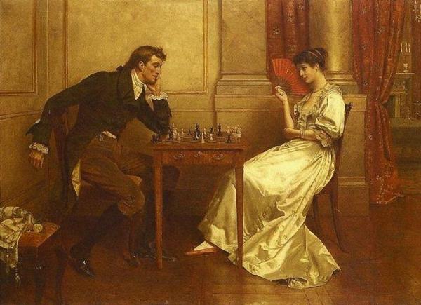 A Hopeless Case by George Goodwin Kilburne