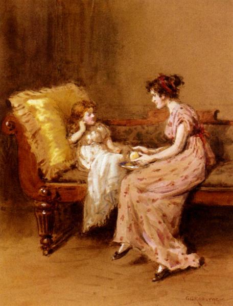 Hush A Bye by George Goodwin Kilburne