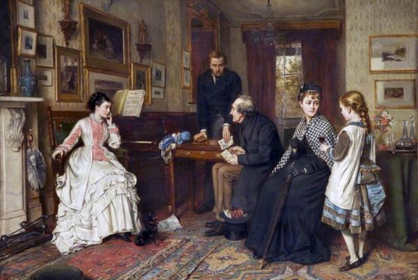 Poor Relations by George Goodwin Kilburne