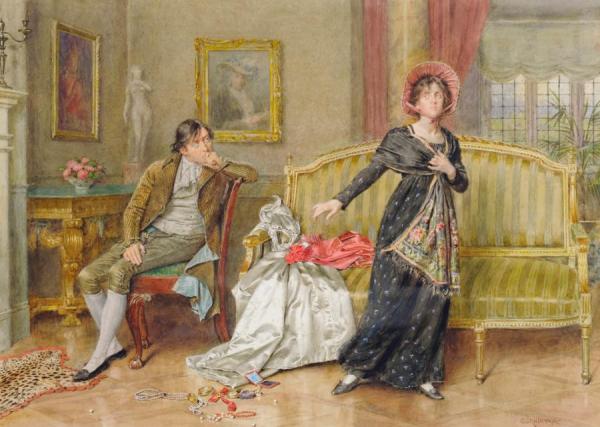 George Goodwin Kilburne Renunciation