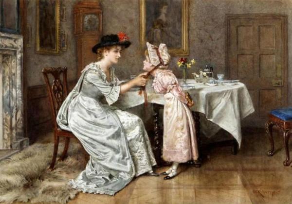 Sunday Morning by George Goodwin Kilburne
