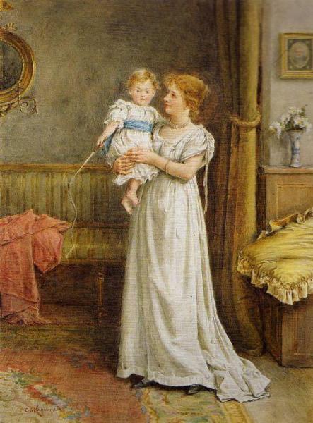 The Master Of The House by George Goodwin Kilburne