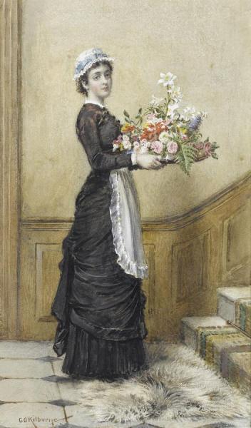 The New Arrangement by George Goodwin Kilburne