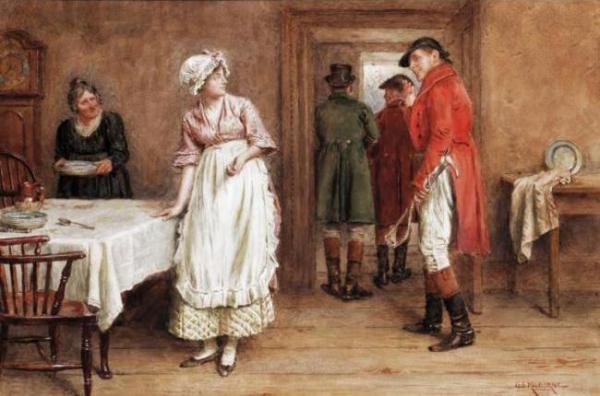 The Parting Guest by George Goodwin Kilburne
