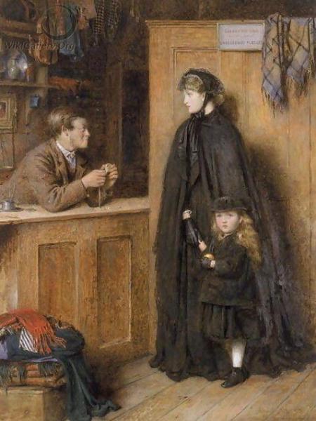 George Goodwin Kilburne The Pawnbroker